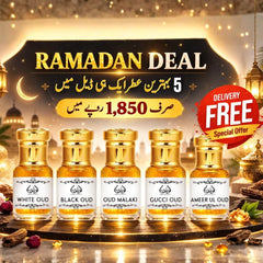 Deal of 5 Premium Attars