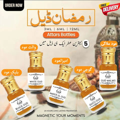 Deal of 5 Premium Attars