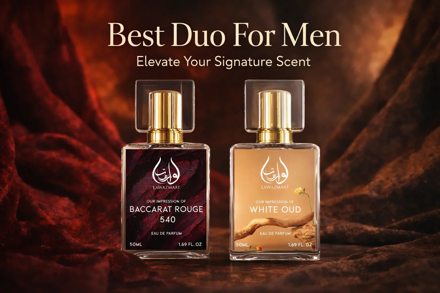 Duo for Men – White Oud & Baccarat Rouge 540