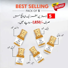 Deal of 5 Premium Attars